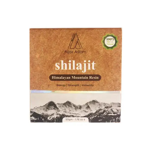 Aljaz Aslam Shilajit Himalayan Mountain Resin – 50g Murukali.com