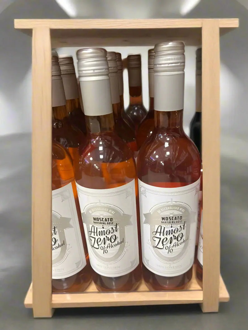 Almost Zero Moscato Ravishing Rosene  non-Alcoholic Wine 750ml Murukali.com