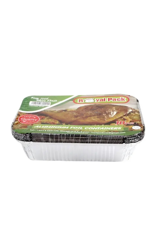 Aluminium Food Container Set 10pcs Murukali.com