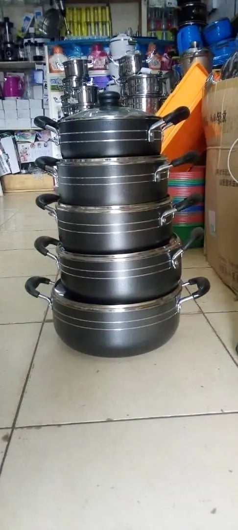 Aluminum Cookware set of 5pcs murukali.com