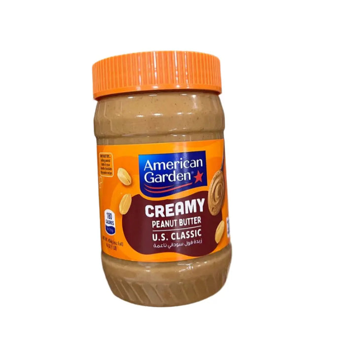American Garden Creamy Peanut Butter - 454g Murukali.com