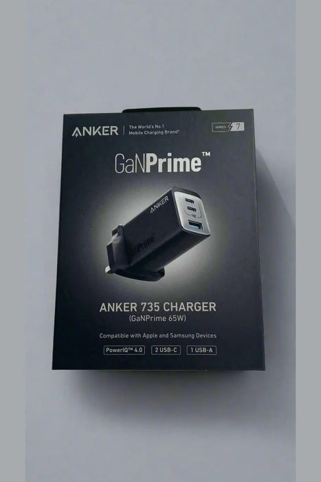 Anker GaNPrime 735 Charger (65W) – Fast & Reliable Charging for Apple & Samsung Devices Elite Digital