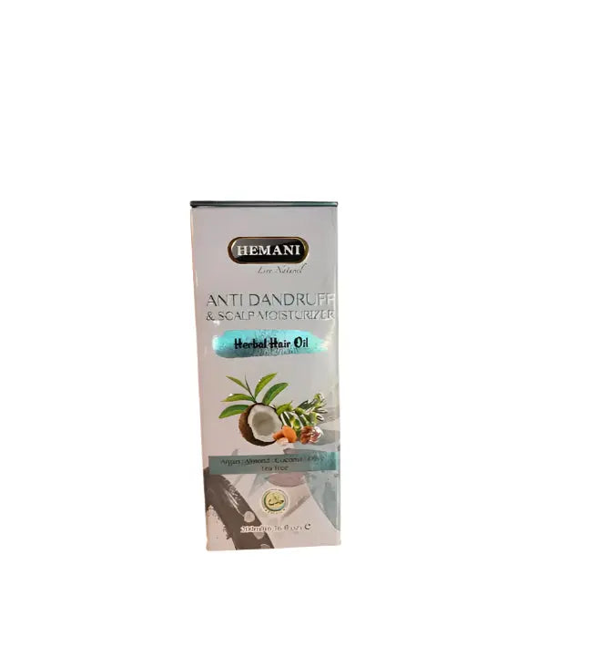 Anti-Dandruff & Scalp Moisturizer Herbal Hair Oil (200ml) Murukali.com