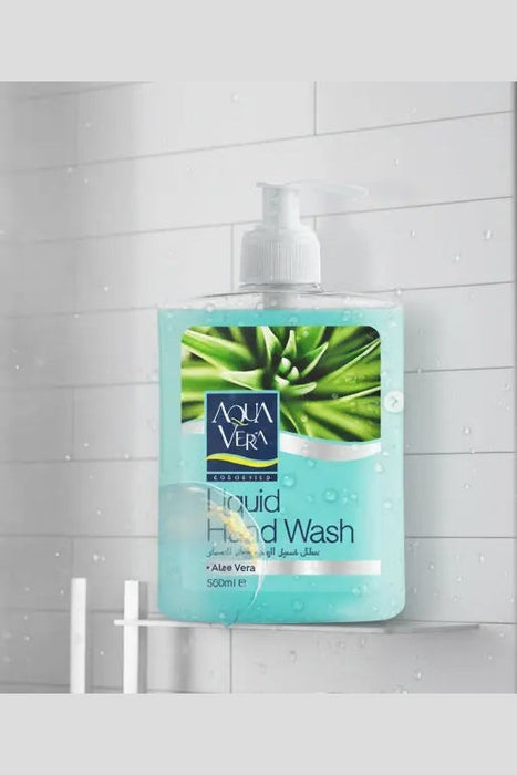 Aqua Vera Liquid Hand Wash with Aloe Vera 500ml Murukali.com