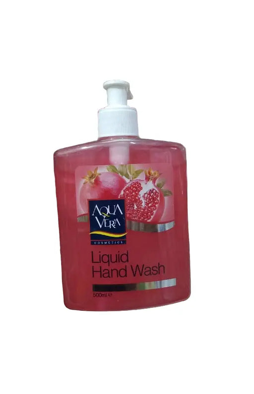 Aqua Vera Liquid Hand Wash with a Pomegranate scent 500ml Murukali.com