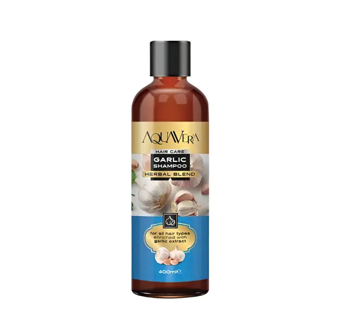 Aquavera Hair Care Garlic Shampoo 400ml murukali.com