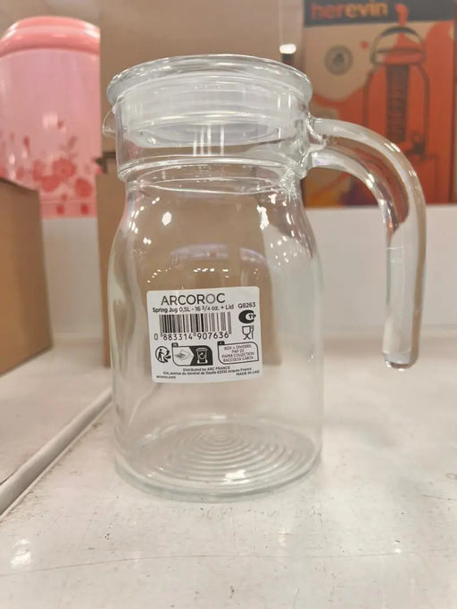 Arcoroc Spring Jug  0.5L or 16 3/4 oz Murukali.com