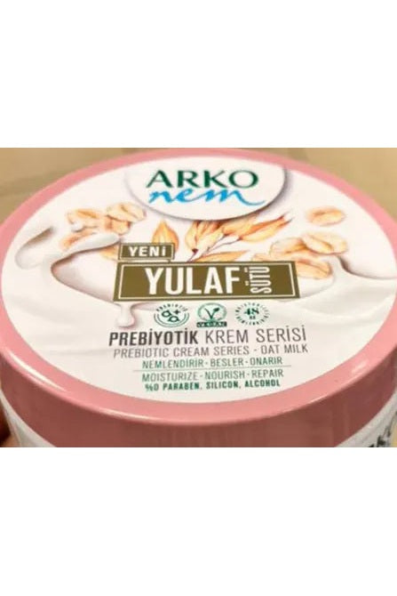 Arko Nem Prebiotic Cream Series Oat Milk 250ml Murukali.com