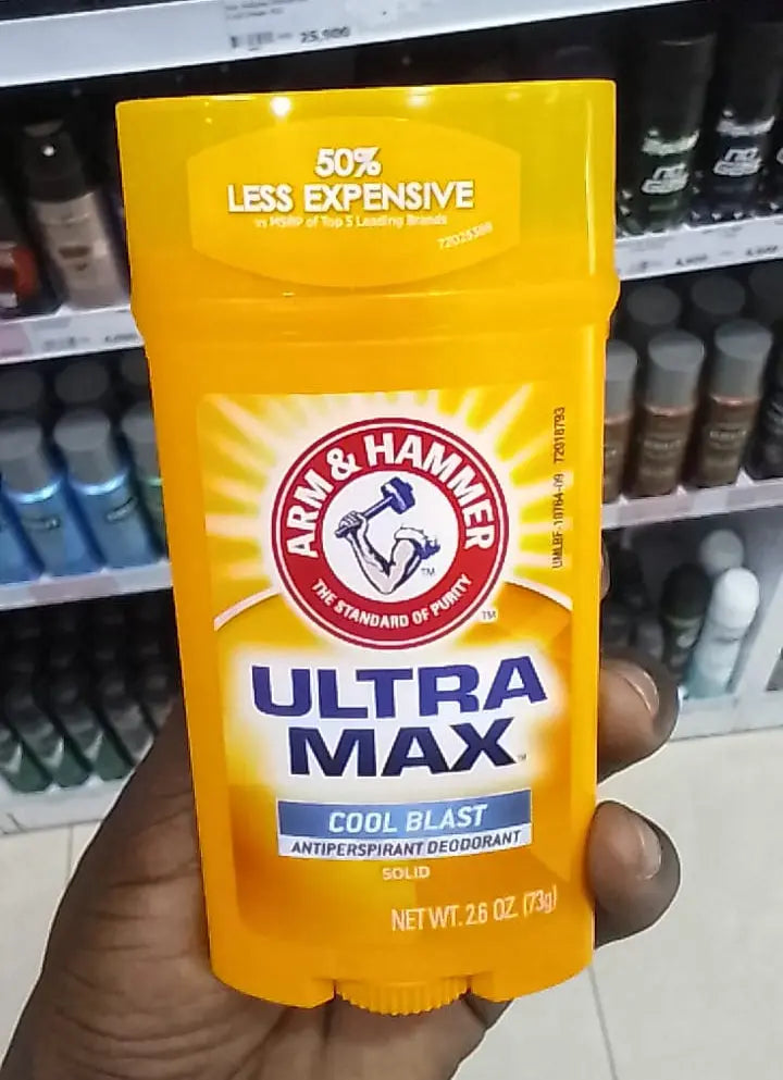 Arm & Hammer Ultra Max Cool Blast Antiperspirant Deodorant 2.6 oz Murukali.com
