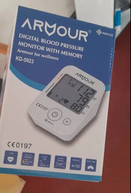 Armour For Wellness Digital Blood Pressure Monitor With Memory KD-5923 Murukali.com
