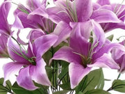 Artificial Flower Lily /pc murukali.com