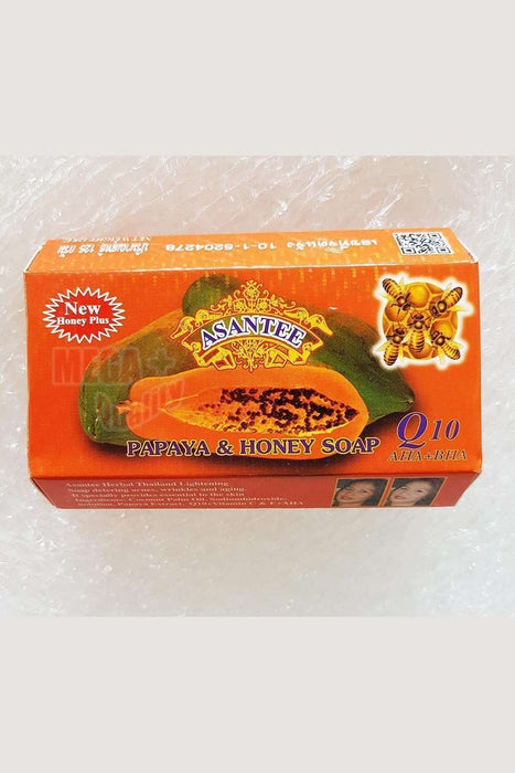 Asantee Papaya And Honey Whitening Anti Acne Soap murukali.com