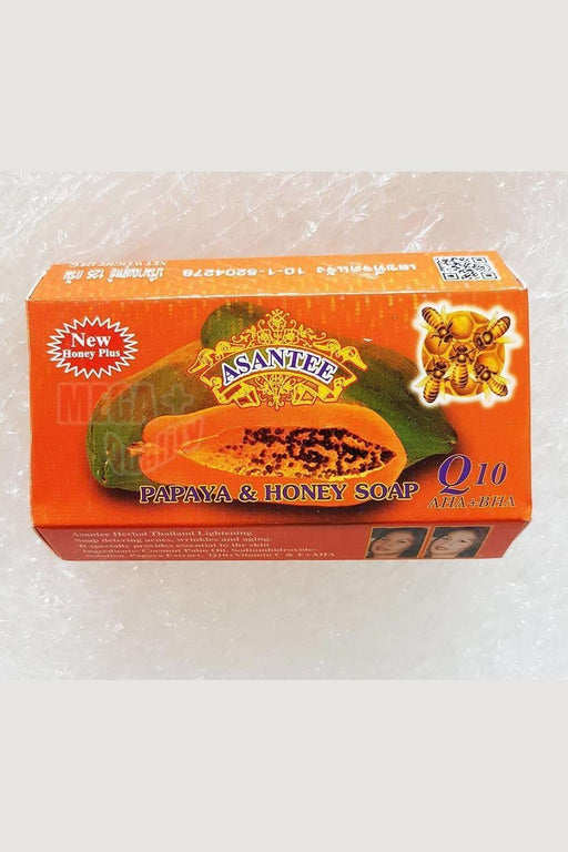 Asantee Papaya And Honey Whitening Anti Acne Soap murukali.com