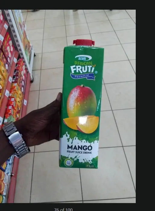 Azam African Fruti Premium Mango Fruit Juice Drink 1L Murukali.com