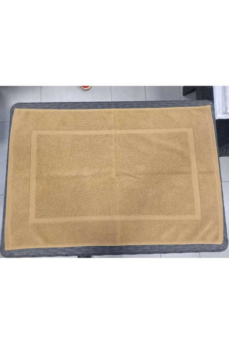 BATH ROOM-FLOOR MATS BEIGE