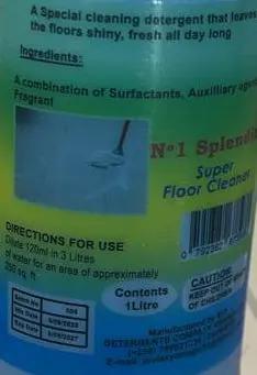 BHI N°1 Splendid Super Floor Cleaner 1L Murukali.com