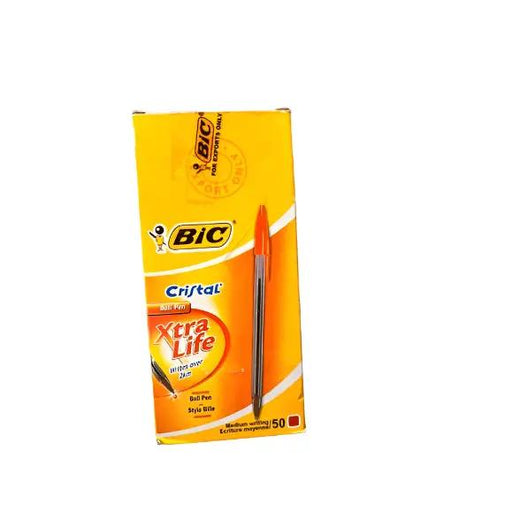 BIC Cristal Xtra Life Ball Pen 50pcs Murukali.com