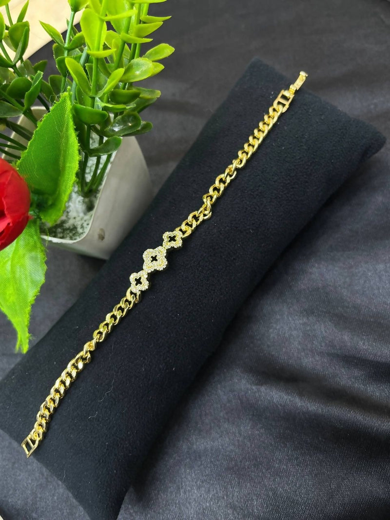 Gold plated bracelet
