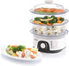 BLACK+DECKER 775W 10L Food Steamer 3-Tier murukali.com