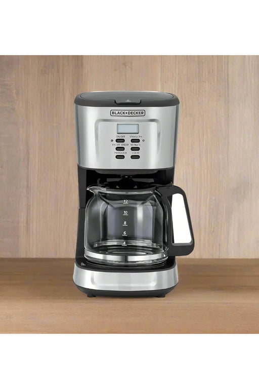 BLACK+DECKER 900W 12-Cup Programmable Coffee Maker Murukali.com