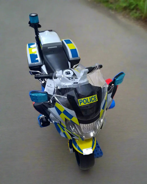 BMW Electric Ride-On Police Motorcycle for Kids Murukali.com
