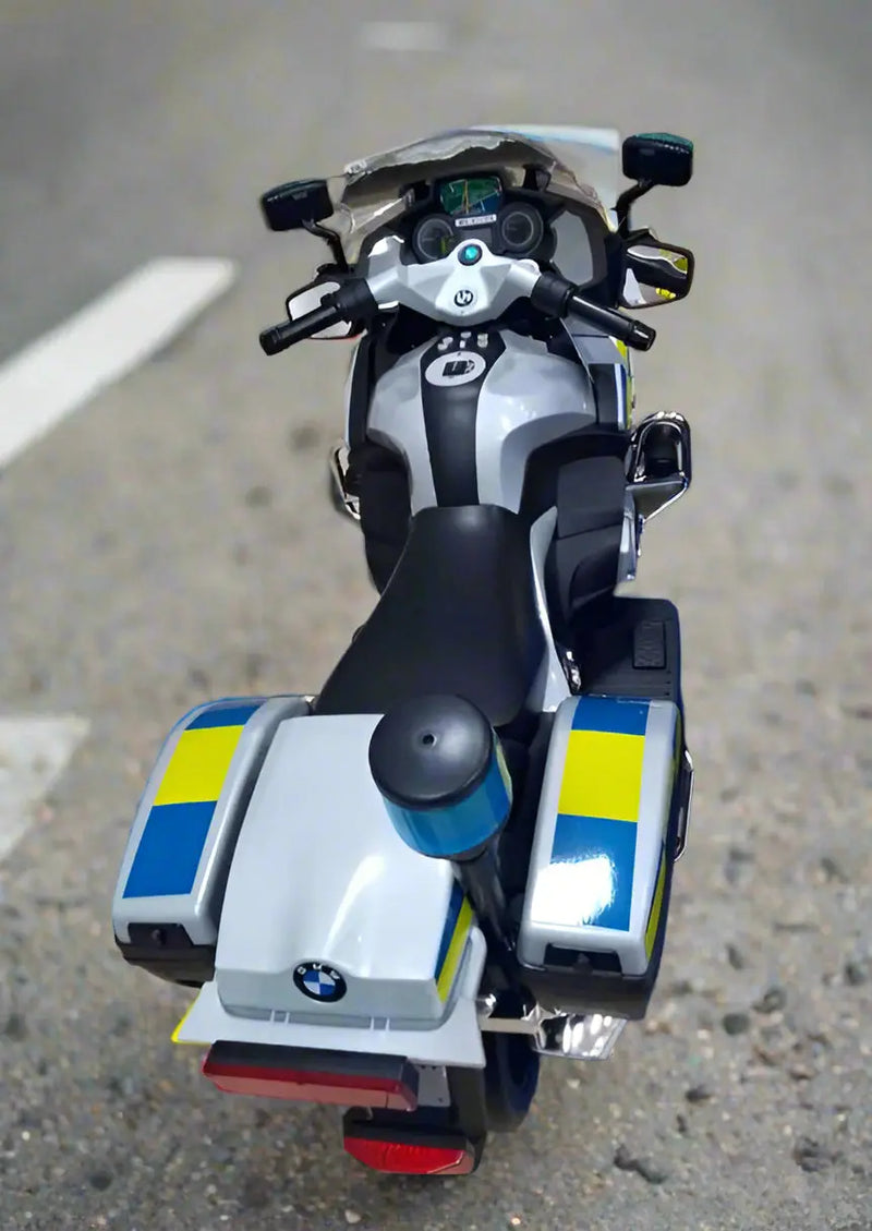 BMW Electric Ride-On Police Motorcycle for Kids Murukali.com