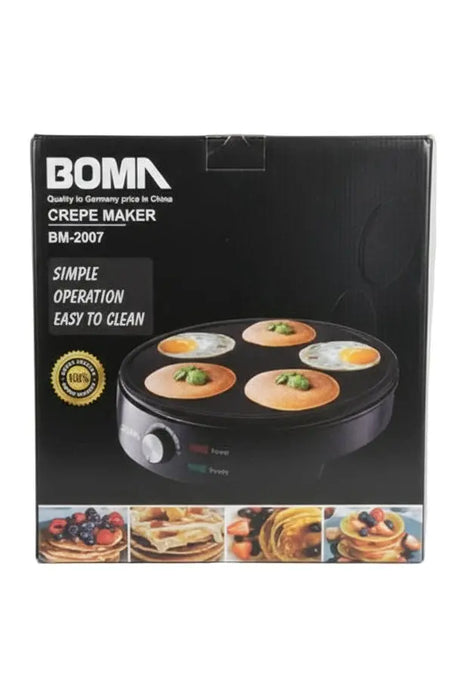 BOMN Crepe Maker BM-2007 – Non-Stick Electric Crepe Maker 1000walt Murukali.com