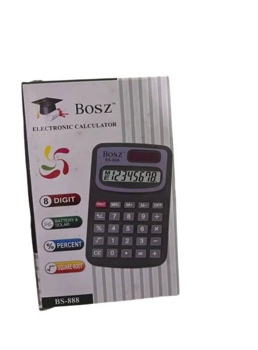 BOSZ BS-888 Electronic Calculator, 8-Digit Murukali.com