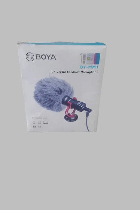 BOYA BY-MM1 MM1 Compact On-Camera Video Microphone Youtube Vlogging Recording Mic murukali.com