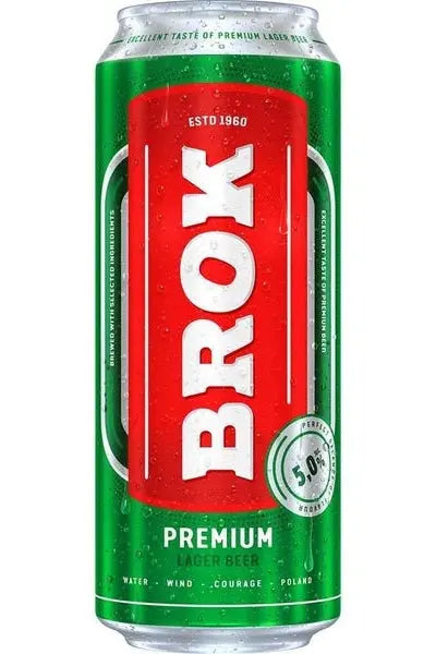 BROK Premium Lager Beer 500ml murukali.com