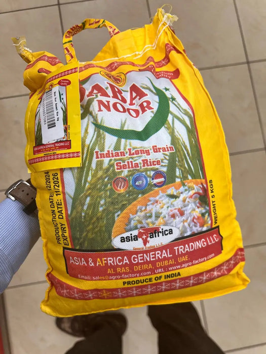 Baba Noor Indian Long Grain Sella Rice - 5kg Murukali.com