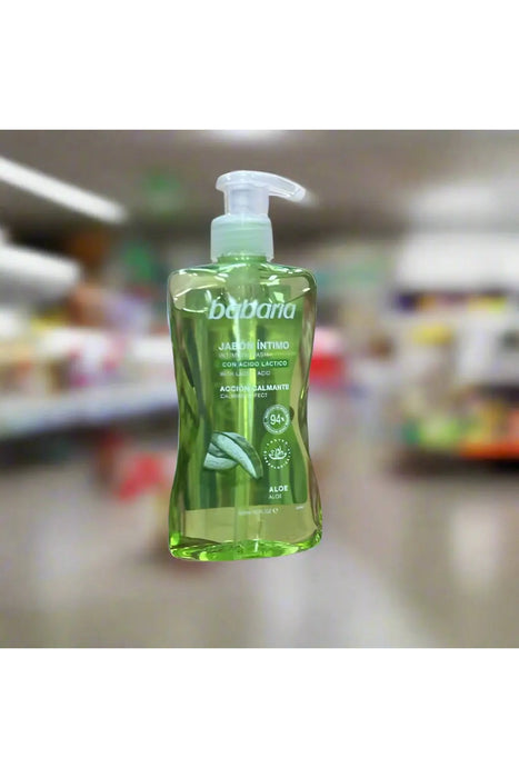 Babaria Intimate Hygiene Soap with Aloe Vera and Lactic Acid 300ml Murukali.com