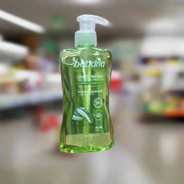 Babaria Intimate Hygiene Soap with Aloe Vera and Lactic Acid 300ml Murukali.com