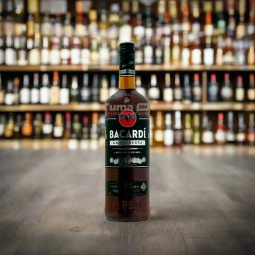 Bacardi Carta Negra Superior Black Rum - 750ml (40% ABV) Murukali.com