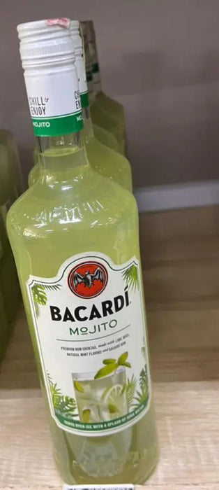Bacardi Mojito - 750ml Premium Rum Cocktail (40% ABV) Murukali.com