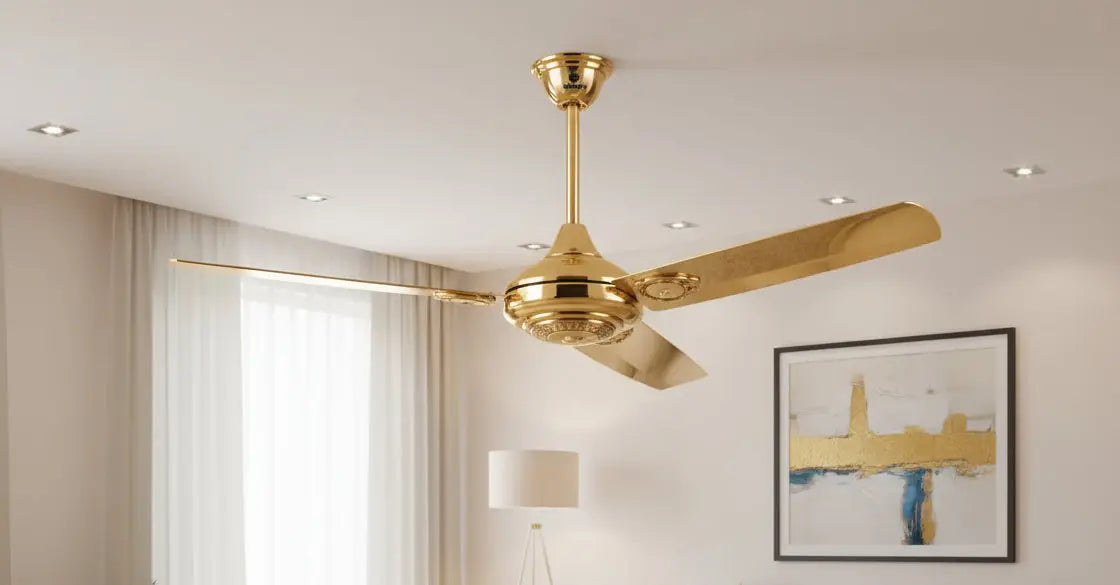 Bajaj Majesty Gold Ceiling Fan Murukali.com