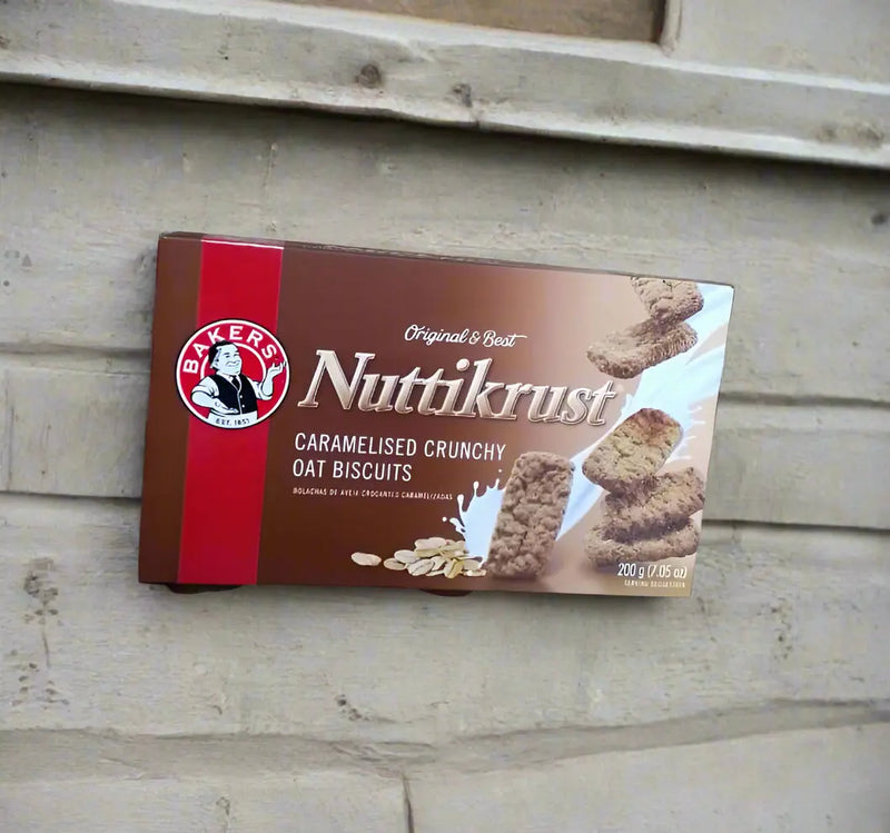 Bakers Nuttikrust Caramelised Crunchy Oat Biscuits 200g Murukali.com