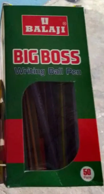 Balaji Big Boss Writing Ball Pen 50pcs Murukali.com