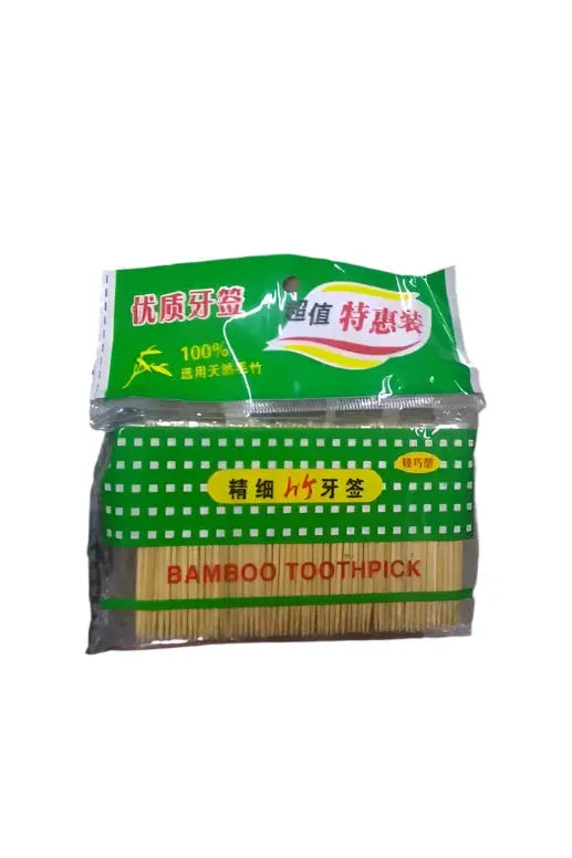 Bamboo Toothpick Fine Bamboo Toothpick 100 pcs - Murukali.com
