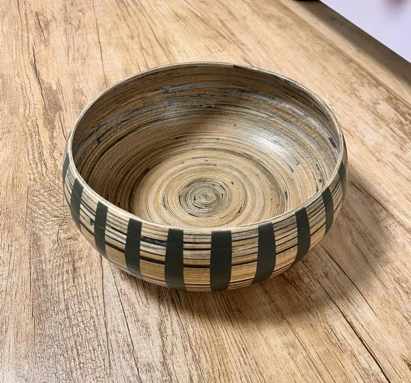 Bamboo Wooden Salad Bowl Murukali.com
