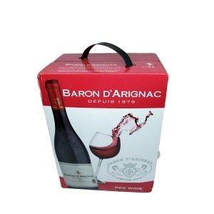 Baron D'Arignac Dry Red Wine /5l murukali.com
