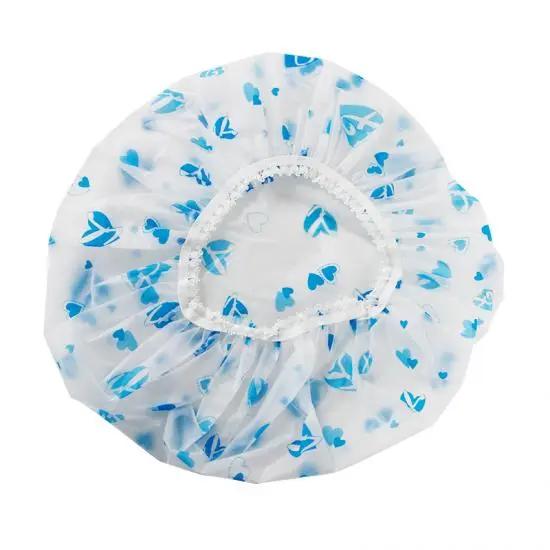 Bath & Shower Disposable Shower Caps – Waterproof Hair Protection 6pcs kukiranguzo
