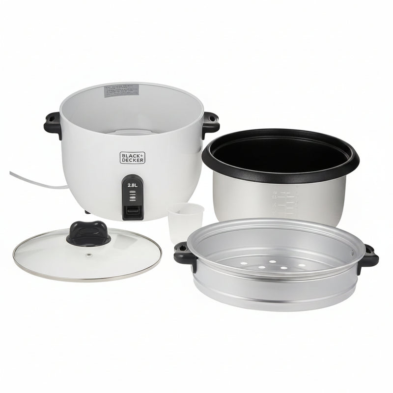 BLACK & DECKER Reiskocher RC2850 1100W 2.8 L Hauptmerkmale