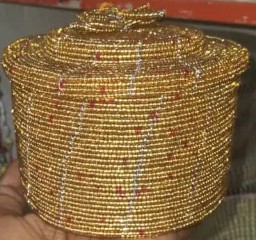 Beaded Basket  Container Murukali.com