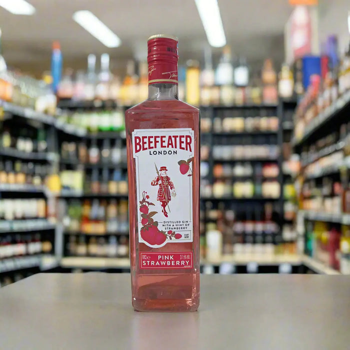 Beefeater Pink Strawberry Gin - 700ml Premium London Gin (37.5% ABV) Murukali.com