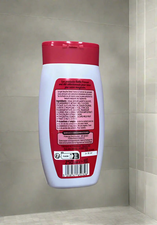 Belle France Gel douche à la Grenade Fruité 250ml Murukali.com