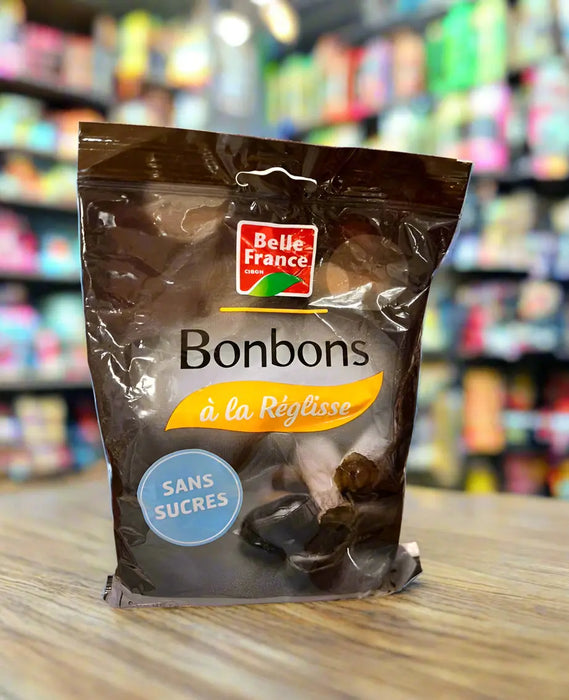 Belle France Licorice Candies Sugar-Free 150g Murukali.com
