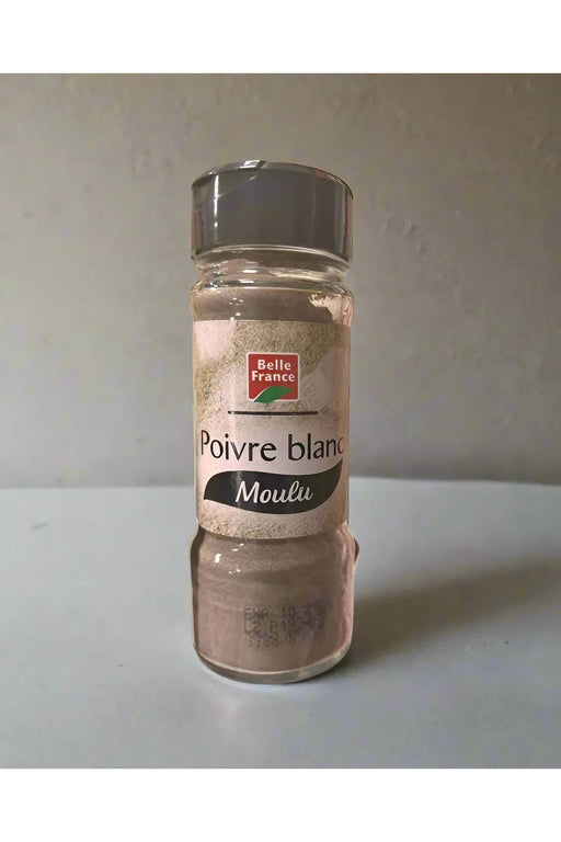 Belle France Poivre Blanc Moulu  Ground White Pepper 50g Murukali.com