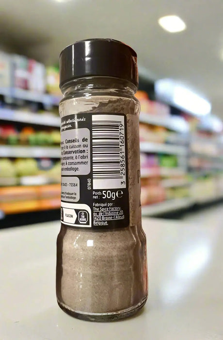 Belle France Poivre Blanc Moulu  Ground White Pepper 50g Murukali.com