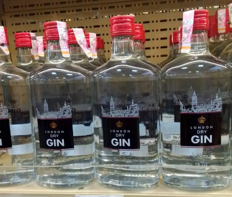 Belle france London Dry Gin 70cl Murukali.com